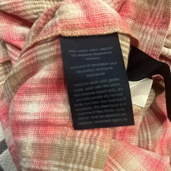 Tommy Hilfiger Women’s Peplum Blouse - Picture 6 of 9